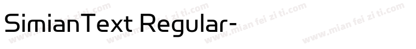 SimianText Regular字体转换